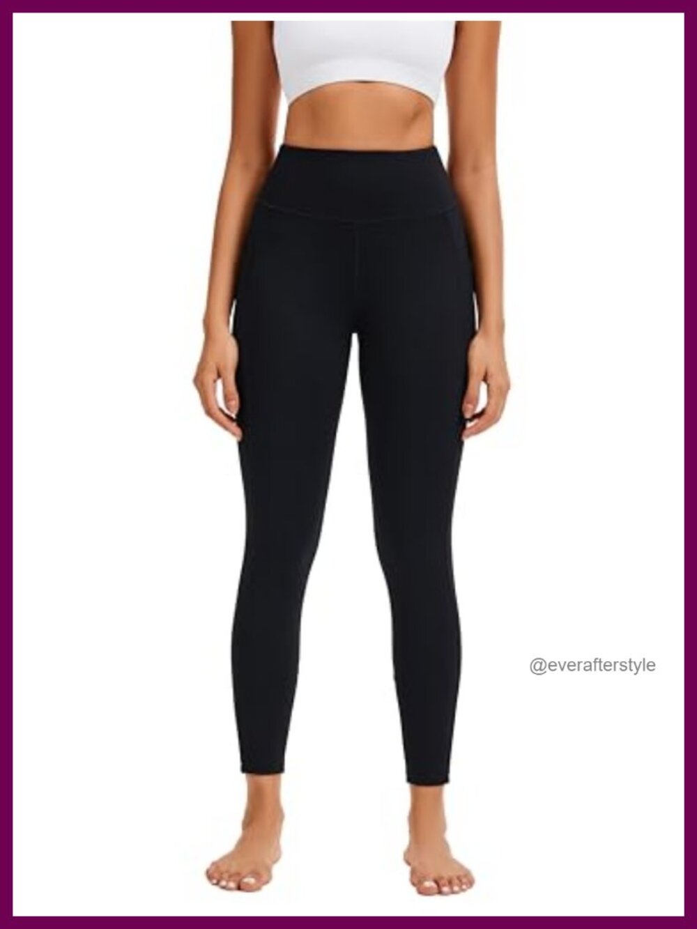 High Waisted Butt Lifting Leggings for Women - Tummy Control Seamless Workout